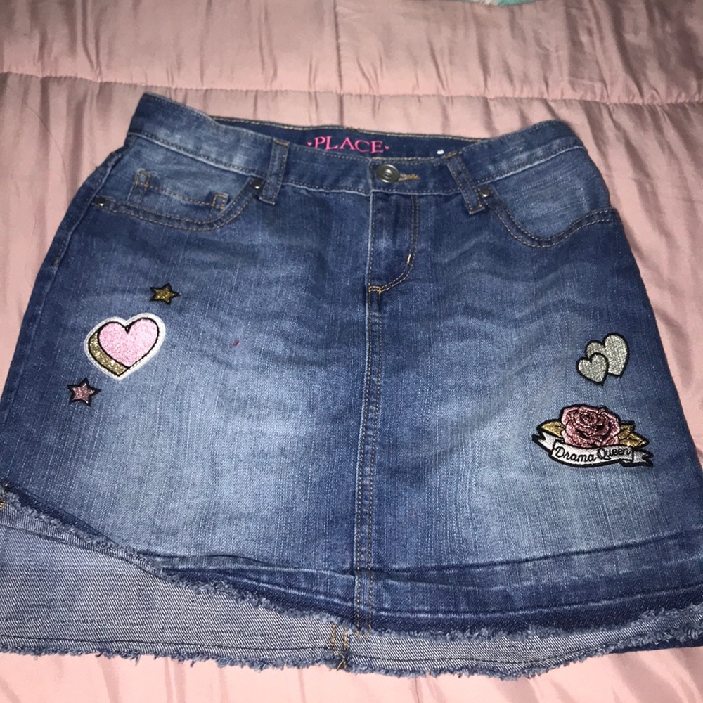 Denim skirt